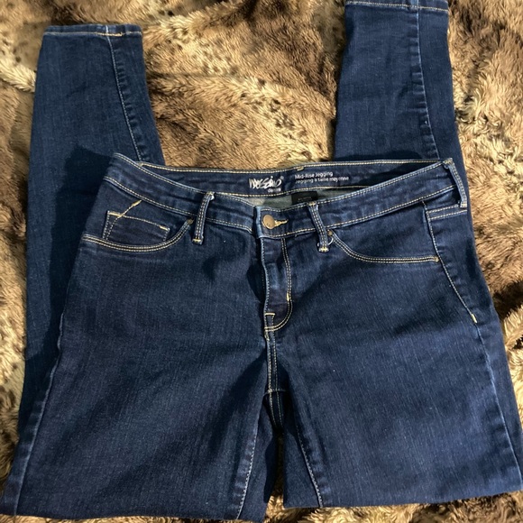 Mossimo Denim Jeans Mid-Rise Jeggings Pants 8/29R 32”W Great Pair! - Picture 2 of 6